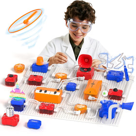 ACIKETO Science Kits for Kids displaying 671+ circuit projects to spark hands-on learning and creativity.