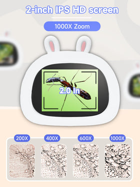 Acoath miniscope with a 2.0-inch display supports easy science exploration.