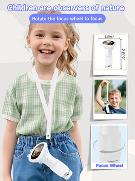Acoath miniscope built-in storage keeps photos organized for review.
