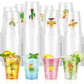 AcpopbM Fiesta cups with front patterns for festive beverages