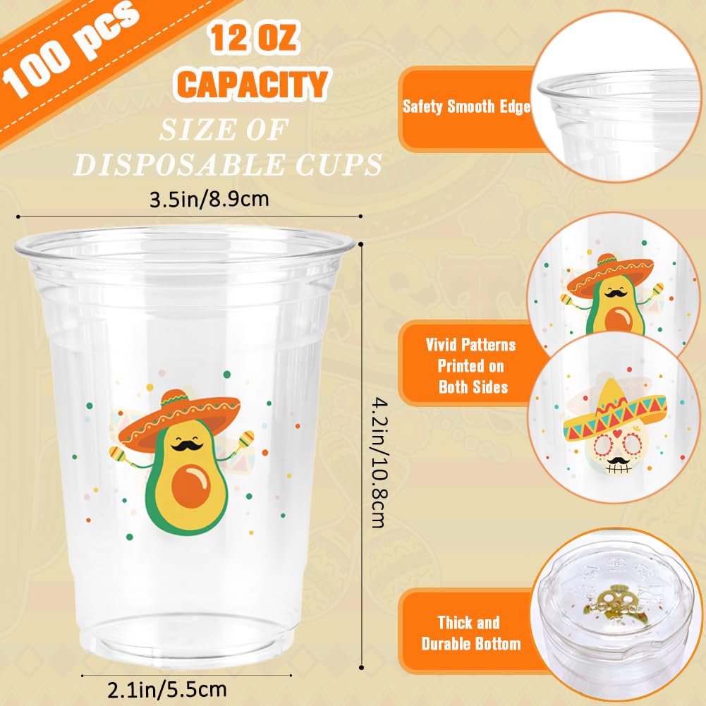 AcpopbM Fiesta cups sombrero design brings festive charm to gatherings