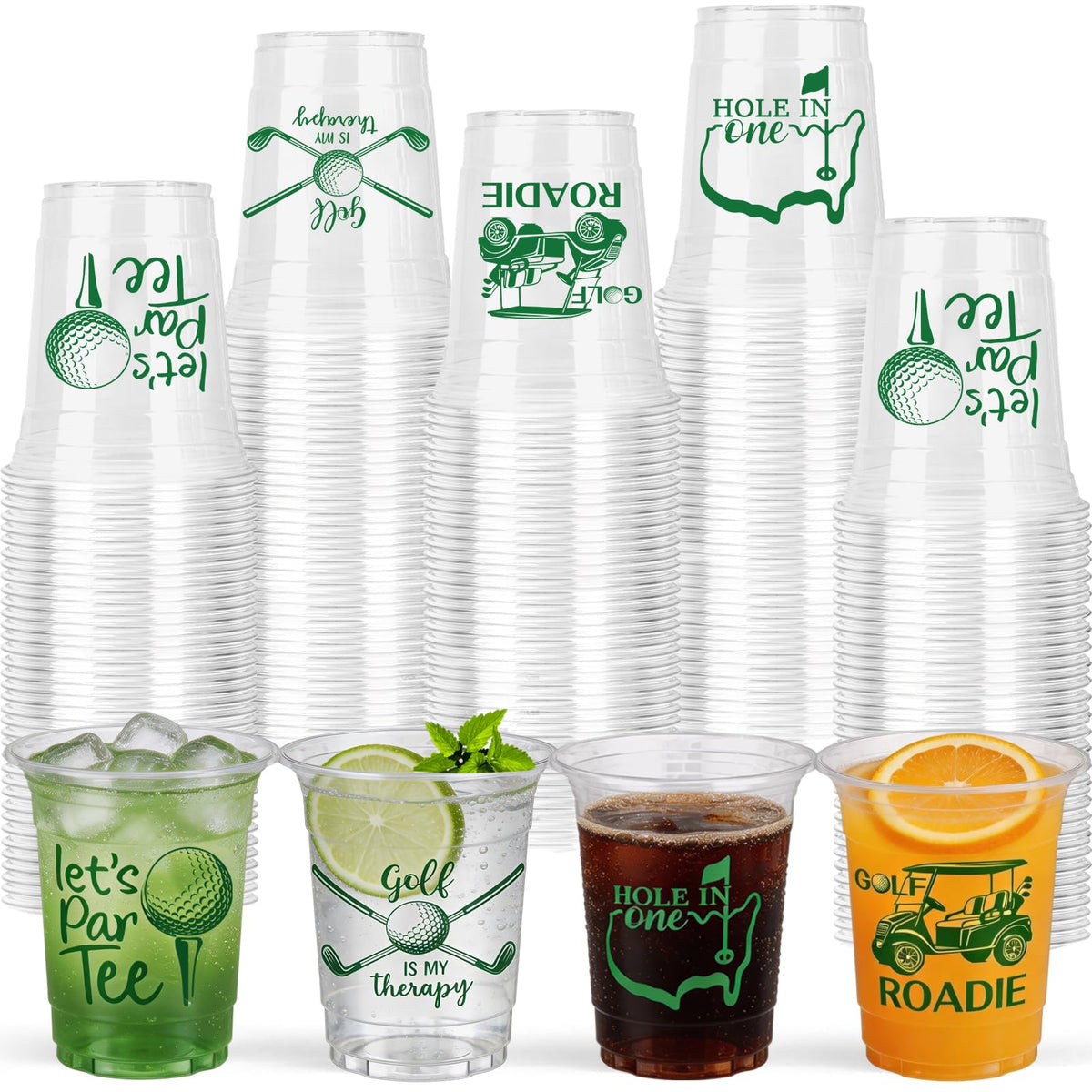 AcpopbM golf cups 16oz for reliable party servings and easy cleanup.