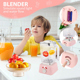 ACROFEK blender toy simulating fruit juice blending during pretend meals.
