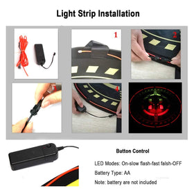 ACROTOR color-durable fabric resists fading after outdoor flights