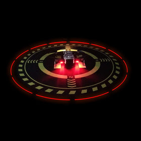 ACROTOR drone landing pad with night light strip for safer night landings
