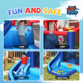 Action Air inflatable outdoors invites kids to enjoy safe, supervised fun