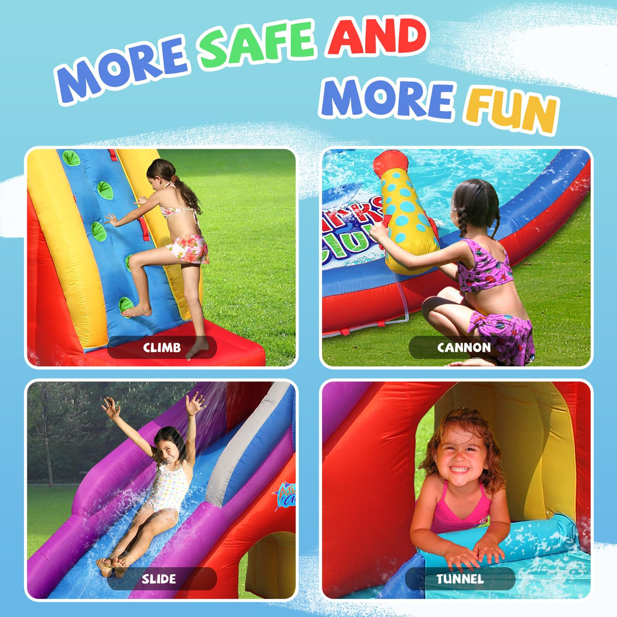 ACTION AIR water spray and pool feature ready for splash-filled fun