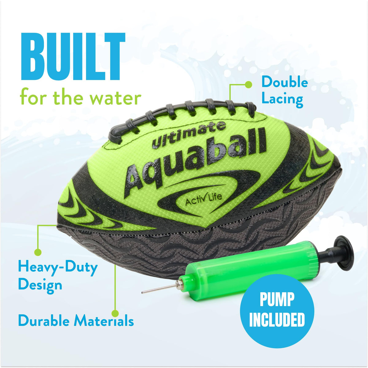 Activ Life football colors boost visibility during family outdoor games