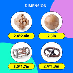 ActPo metal 3D interlock puzzle, durable metal pieces click together