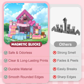 ADAH STEM-focused blocks encourage hands-on problem solving and spatial skill growth.