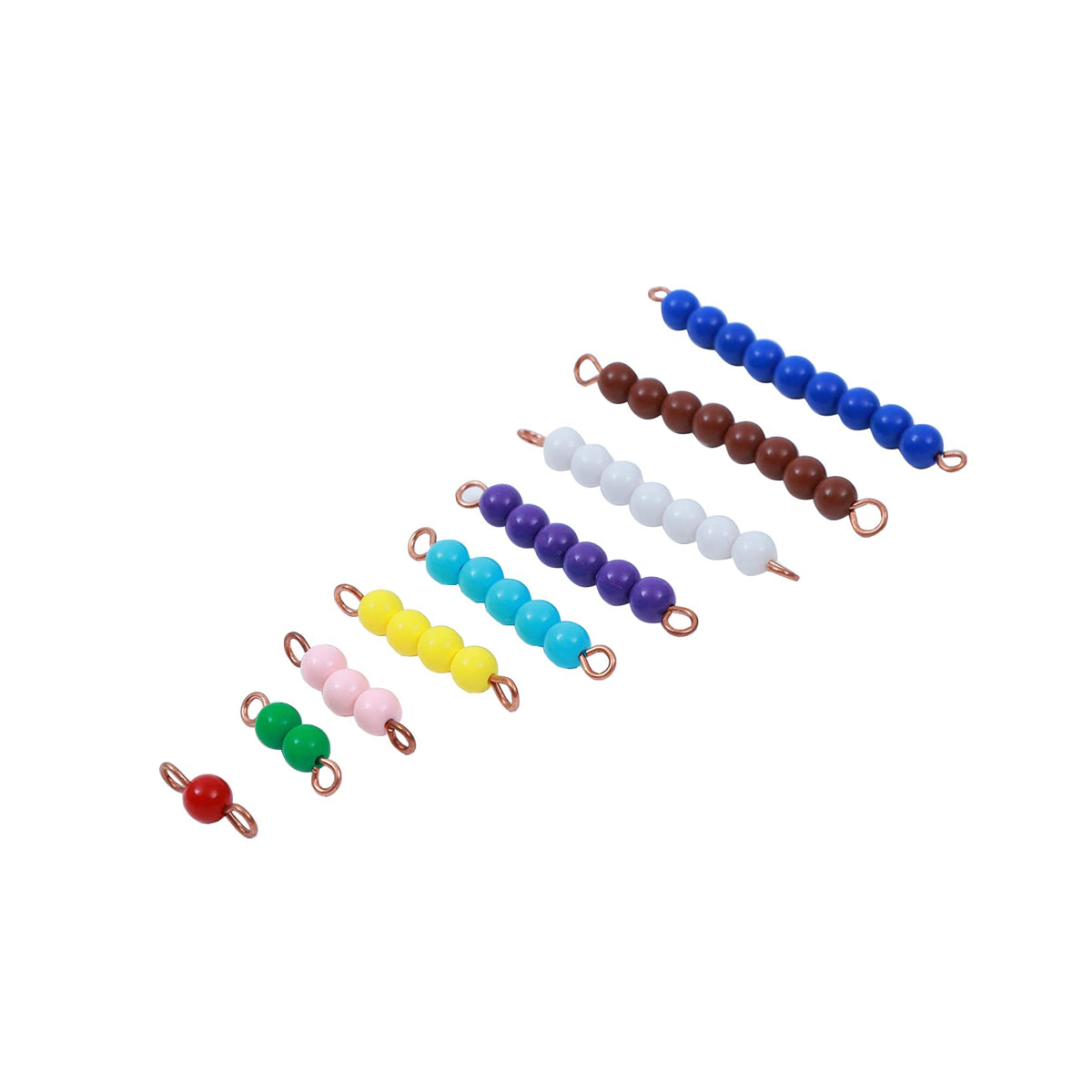 Adena Montessori beech wood storage box keeps beads organized and safe.