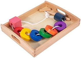 Adena Montessori promotes concentration and sorting during play