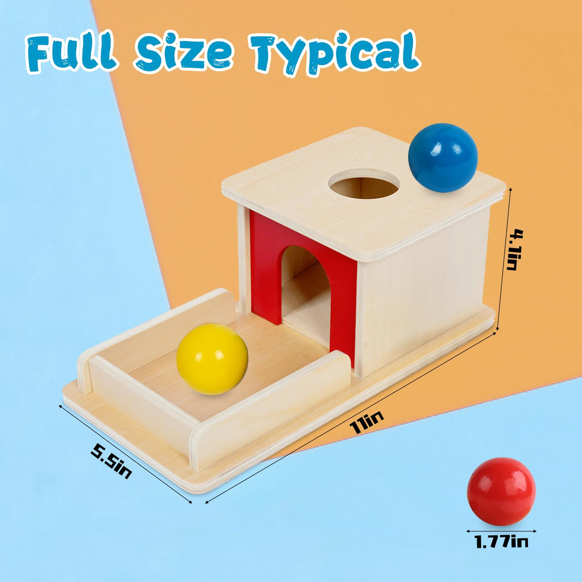 Adena Montessori crisp sound on landing reinforces auditory cues during play