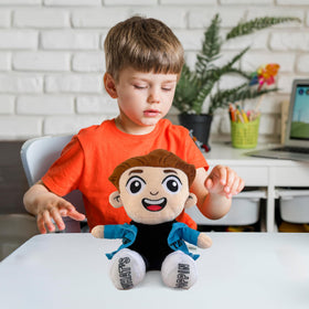 Adenzai Caylus plush gift-ready packaging and charm