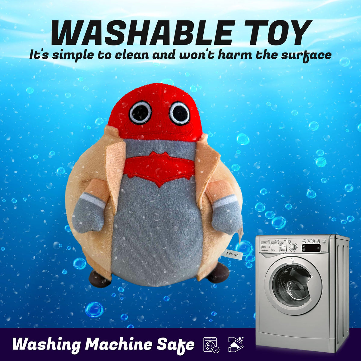 Adenzai chubby hero plush style perfect for fans and collectors