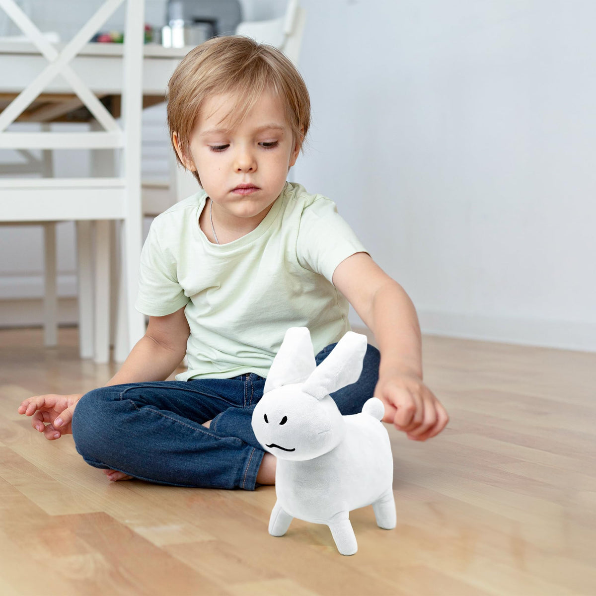 Adenzai Gubby Rabbit plush as a collectible for fans.