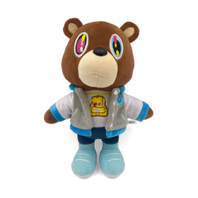 Adenzai Kanye Bear 10-inch plush with soft fur for cozy hugs