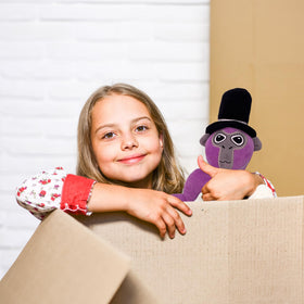 Adenzai Monkey Plush on shelf display, cute decor for room