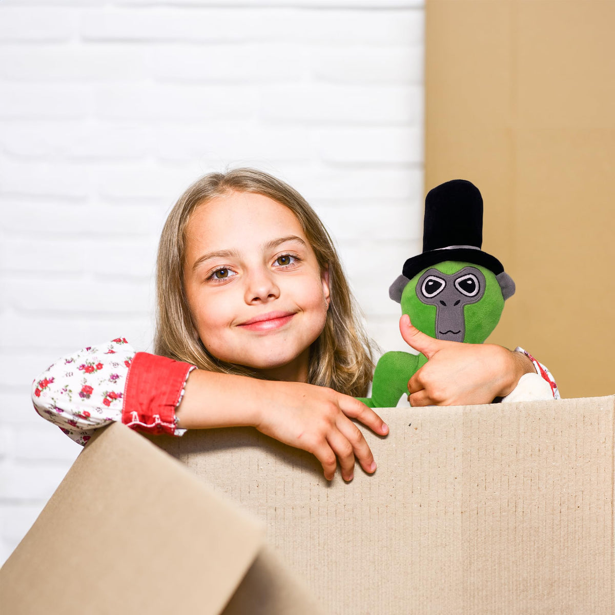 Adenzai Monkey Plush, texture closeup, plush surface feels gentle against skin during hugs
