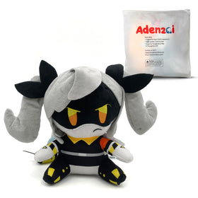 Adenzai plush teddy face close-up showcases soft fabric and cuddly expression.