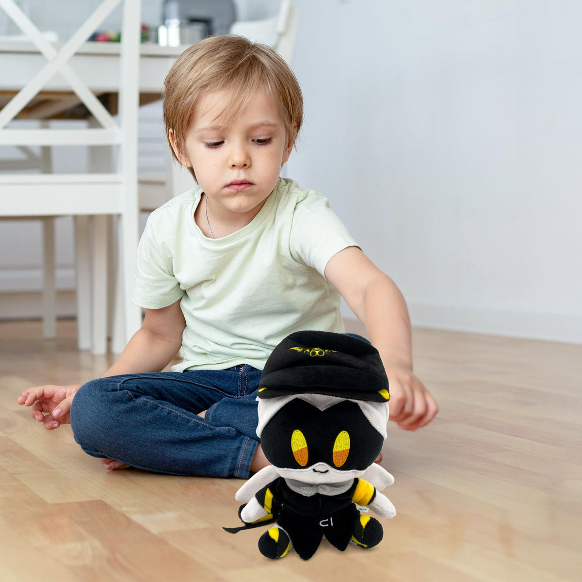 Adenzai plush toy with detailed coloration capturing character essence.