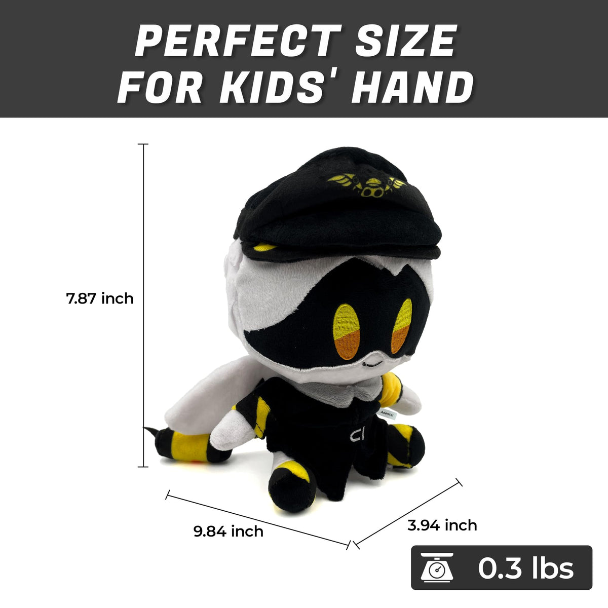 Adenzai plush toy Halloween theme for seasonal fun.