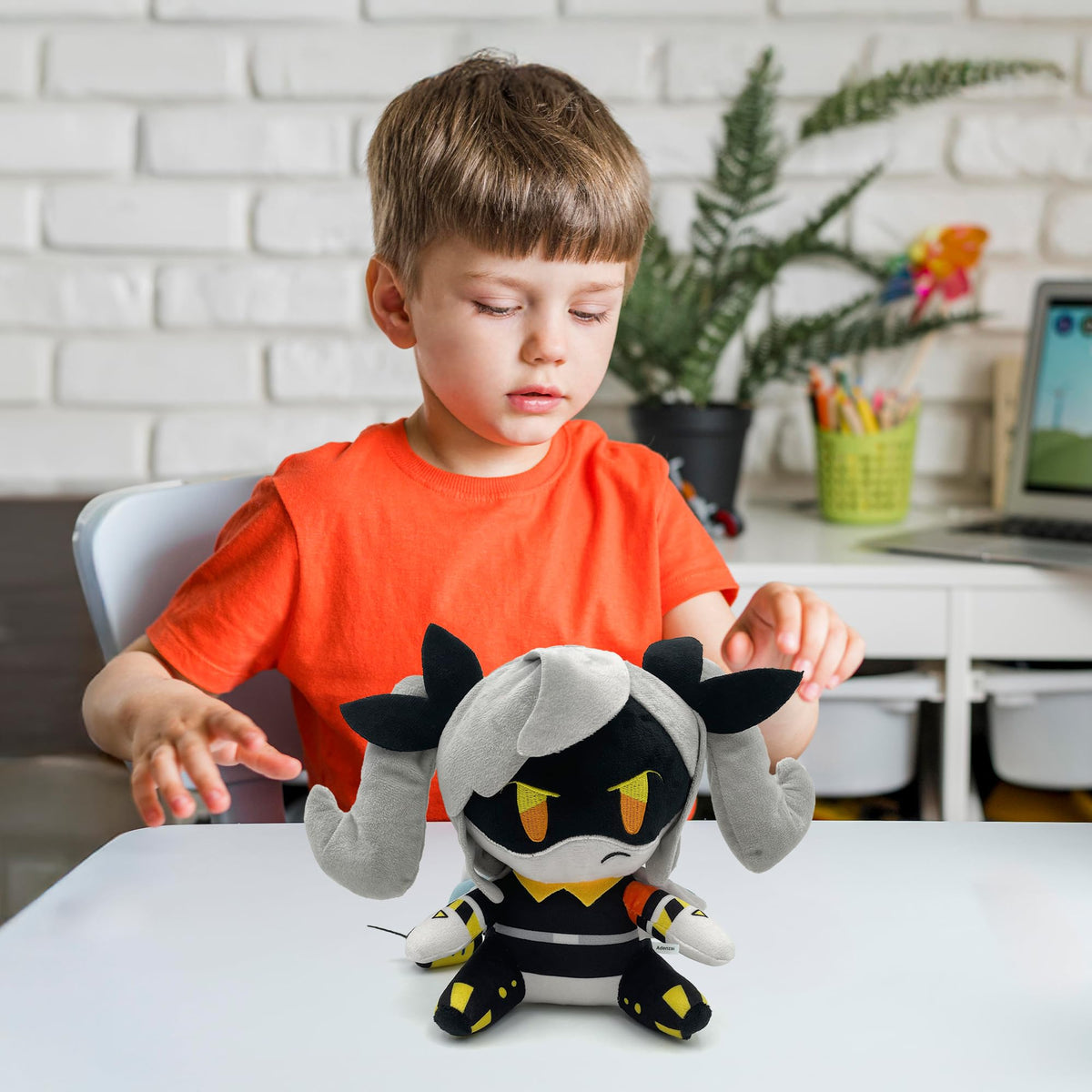 Adenzai plush vibrant details for collectible fans.
