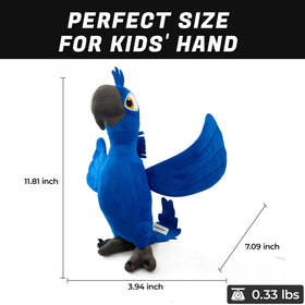Adenzai Rio Blu plush room decor adds color to kids spaces.