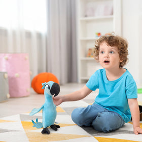 Adenzai Rio Jewel plush travel-friendly companion for kids and fans.