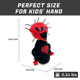 Adenzai The Boiled One plush close-up detail emphasizes soft texture and fine stitching.