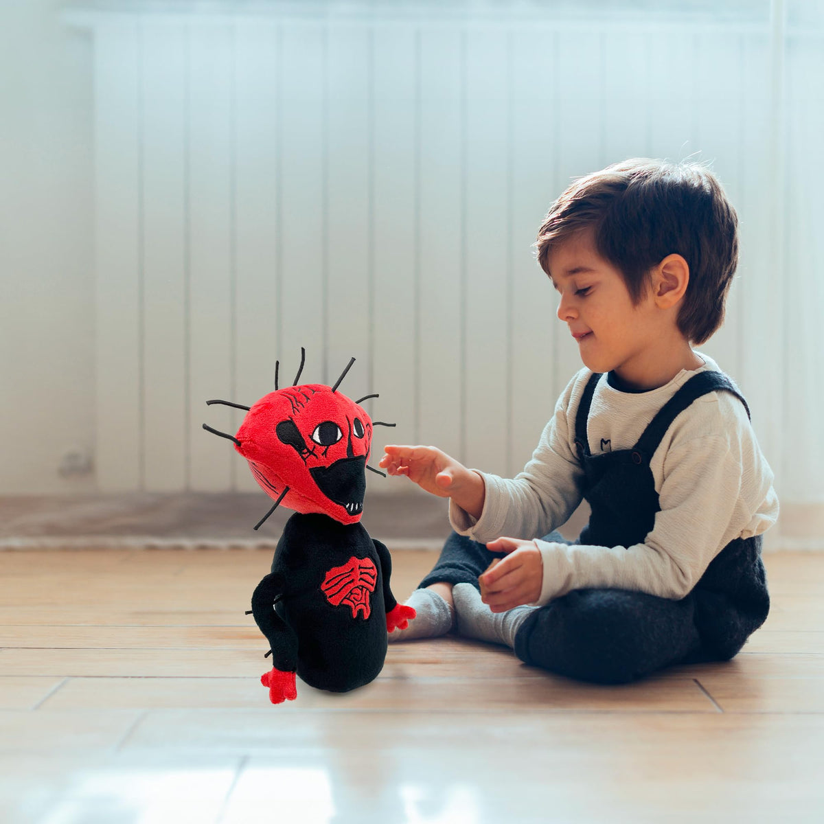 Adenzai The Boiled One plush adds collectible value for horror fans.