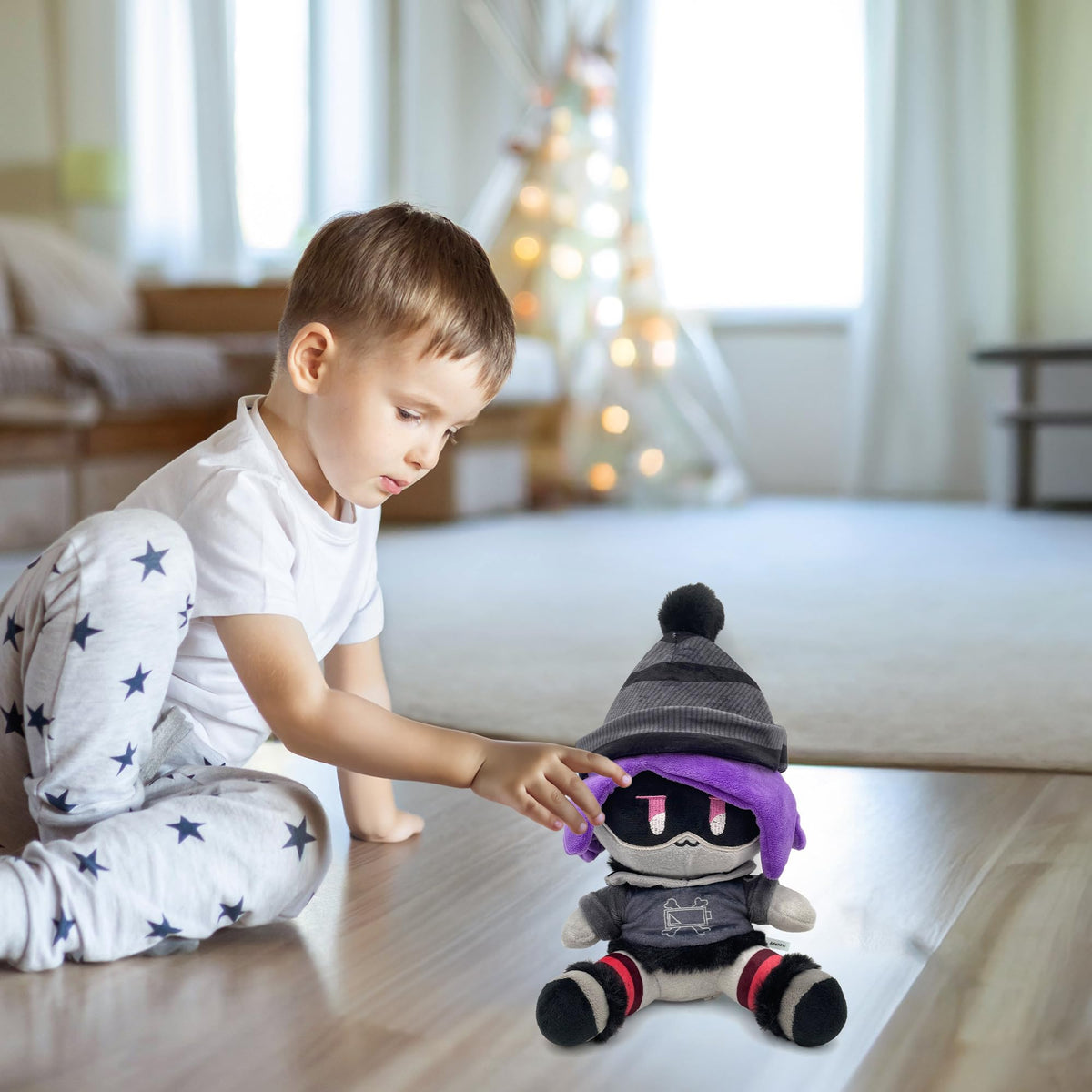Adenzai Uzi plush birthday present for fans of the series.