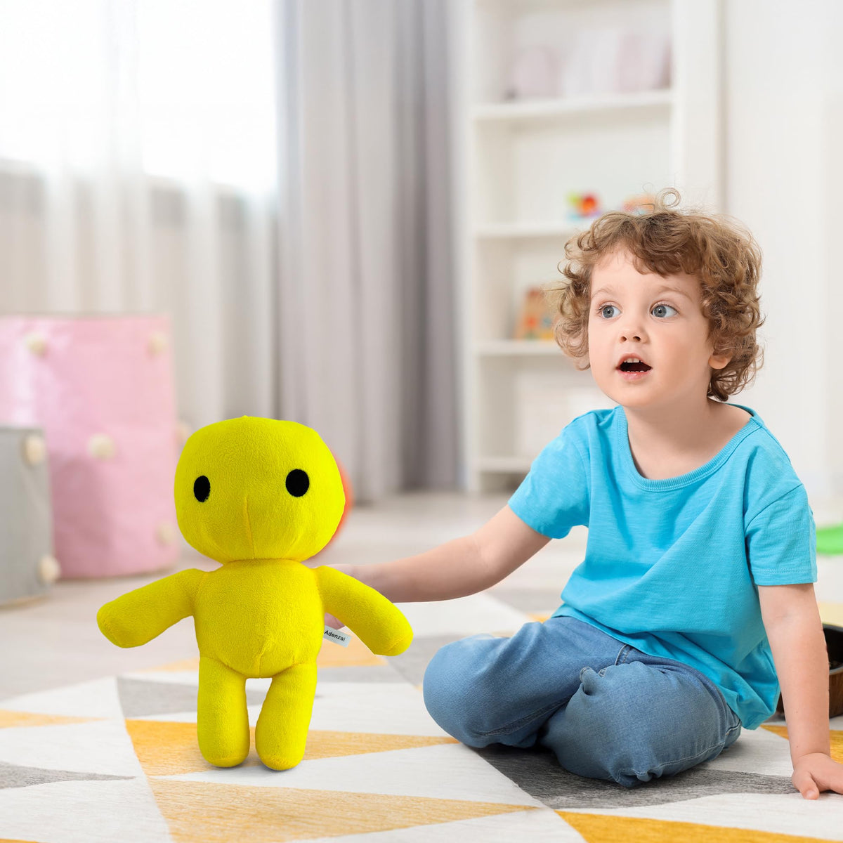 Adenzai Yellow Man gift-pack plush highlighting thoughtful gift idea