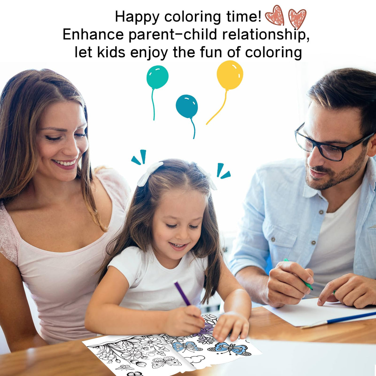 ADEVIAN thick paper prevents tearing for durable coloring sessions