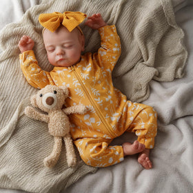 ADFO lifelike reborn doll, 20-inch standing pose for imaginative play