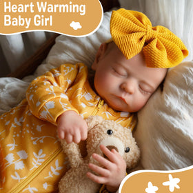 ADFO lifelike reborn doll face with realistic expression for nurturing play