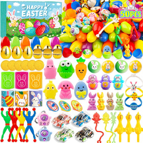 Adisher 6 Surprise Golden Eggs reveal toy-filled surprises for kids' Easter hunts