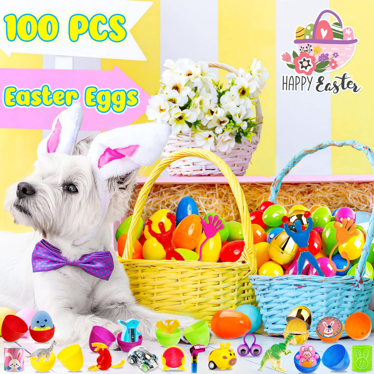 Adisher egg hunt kit ideal for goody bags and rewards