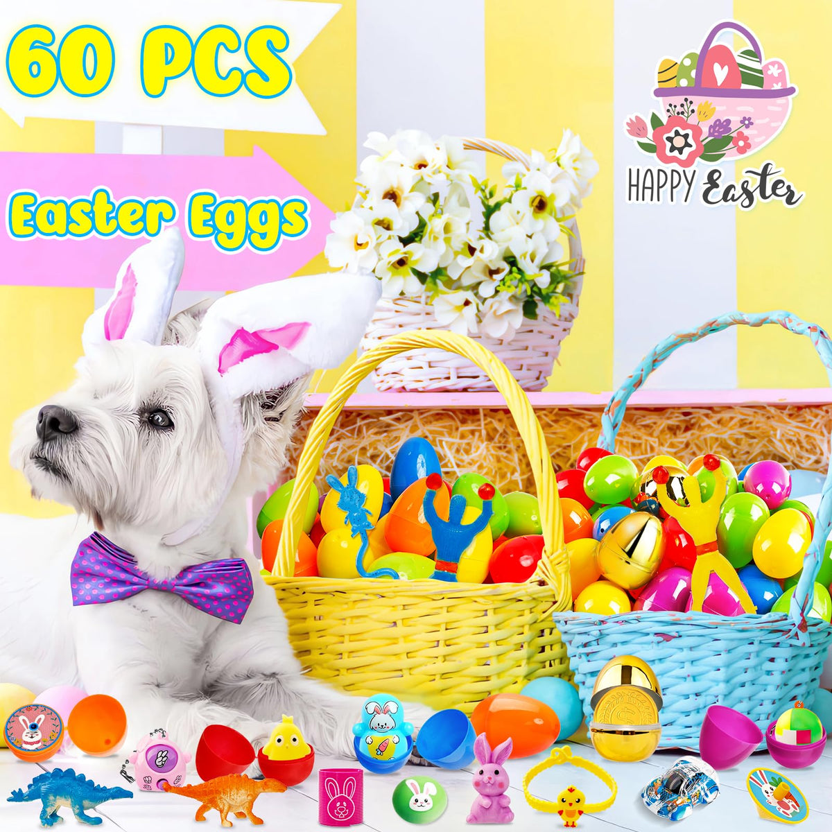 Adisher reusable Easter eggs for memorable hunts.