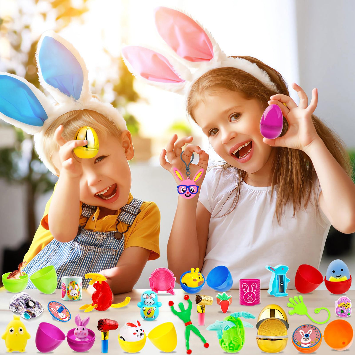 Adisher seven-color eggshells brighten Easter baskets with vibrant visuals