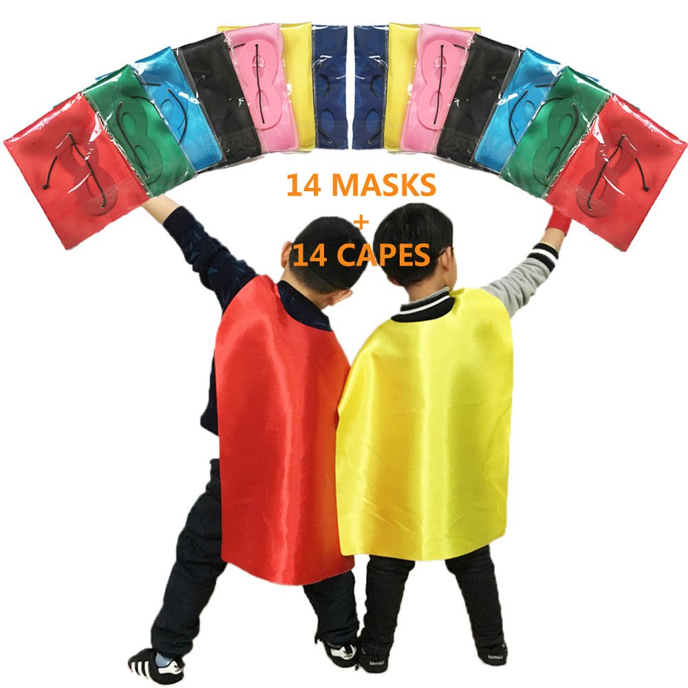 ADJOY cape closure with hook-loop ensures proper sizing for kids.