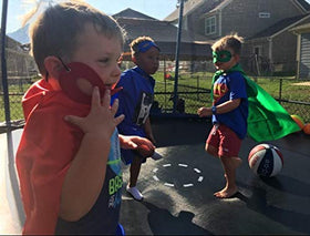 ADJOY vibrant multi-color capes brighten parties and adventures