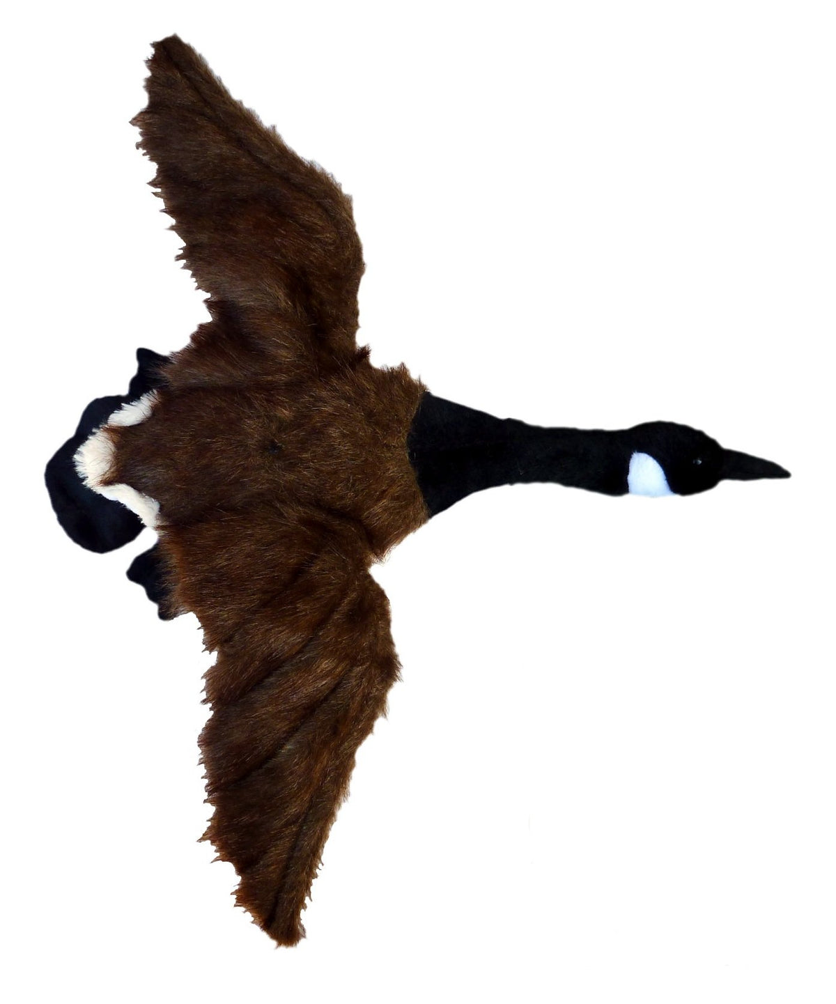 Adore Plush 23-inch Gander walltoy hanging display for cozy room decor.