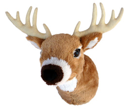Adore Boone Whitetail Deer walltoy neck and antlers close-up highlights bendable features for imaginative display.
