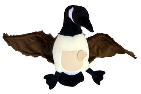 Adore Plush 23-inch Gander close-up shows soft fur and inviting cuddle feel.