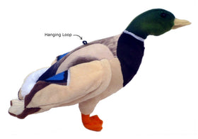 Adore Plush Drake Mallard close-up showing soft, squeezable texture