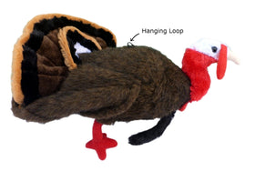 Adore Tom Turkey walltoy features a bendable neck for playful posing.