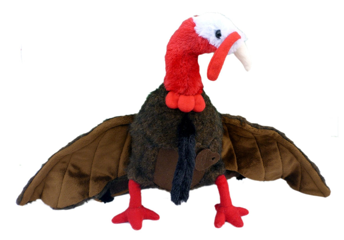 Adore Tom Turkey walltoy includes a back hanging loop for ceiling display.