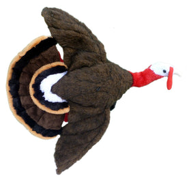 Adore Tom Turkey walltoy showcases a 22-inch wingspan for dramatic décor.