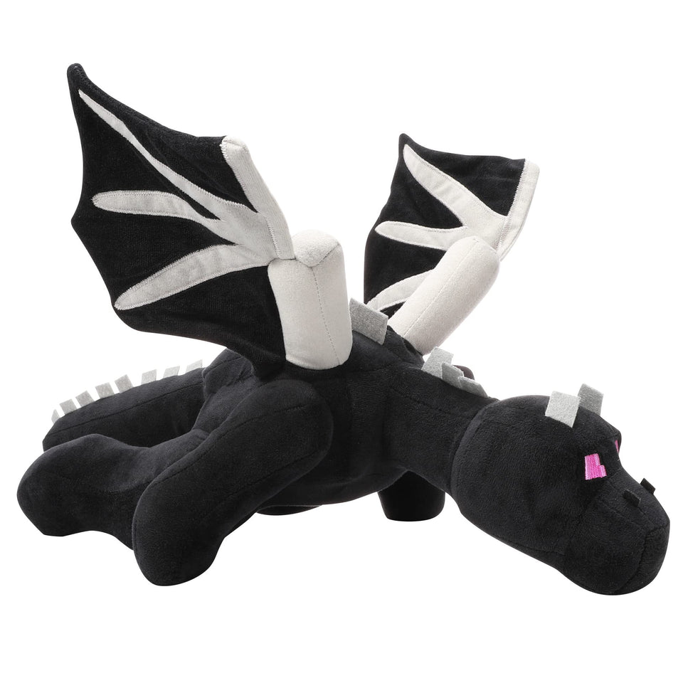 Adumtil Black Dragon Plush full-body view for cozy play and decor